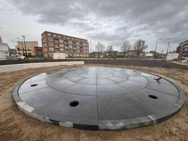 Fontein, 't Vlak te Barendrecht